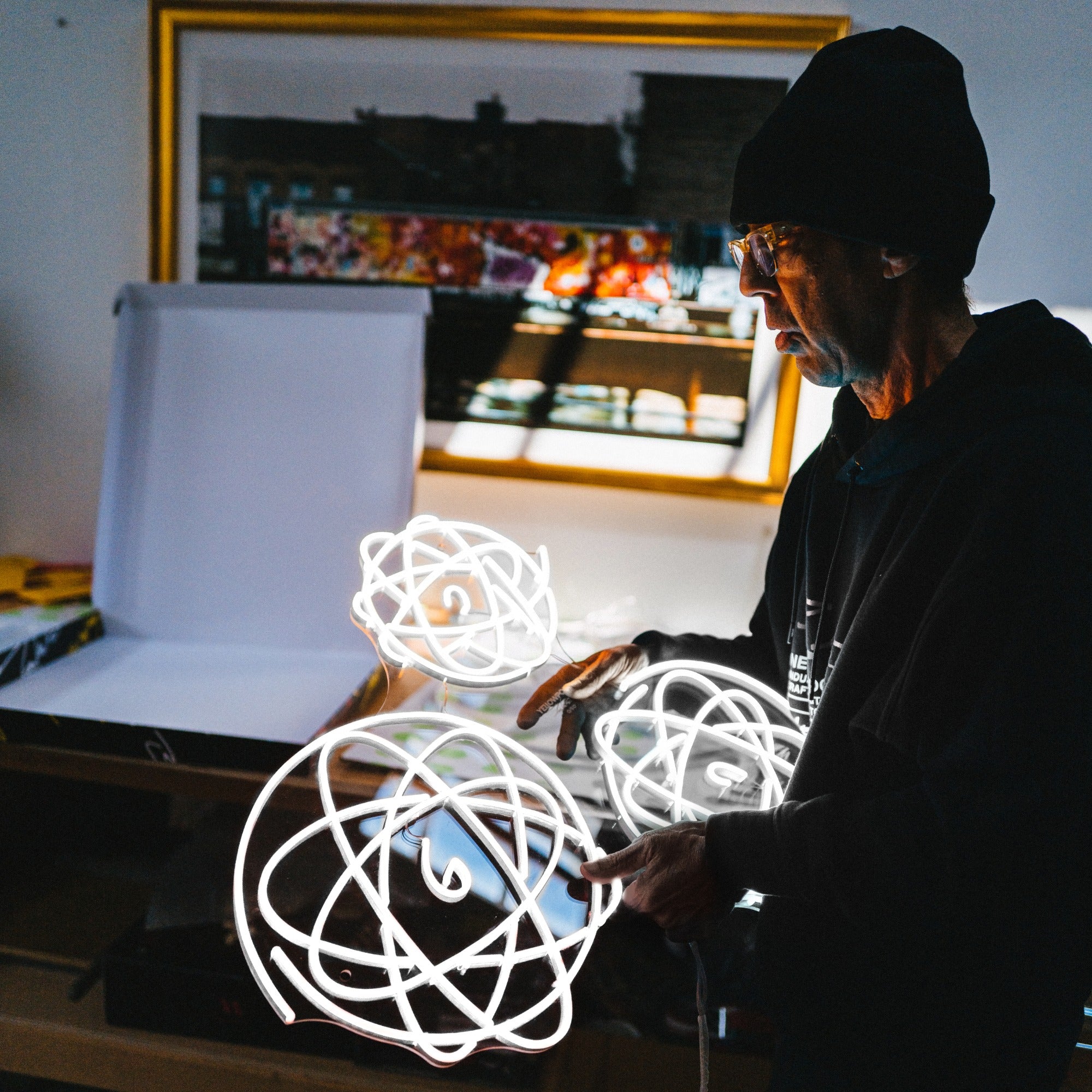 Atomic by Futura - Signe en néon LED